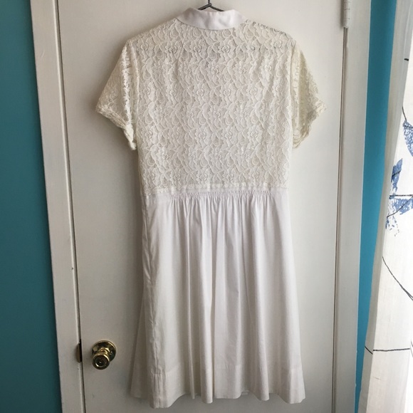 Tahari Lace Shirt Dress with Pockets NWT - Picture 4 of 4